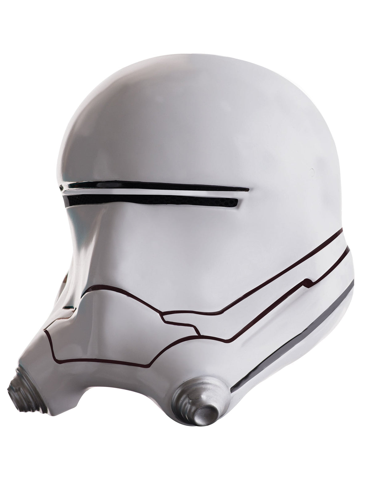 Masque luxe casque 2 pièces Flametrooper Star Wars VII pour adulte blanc