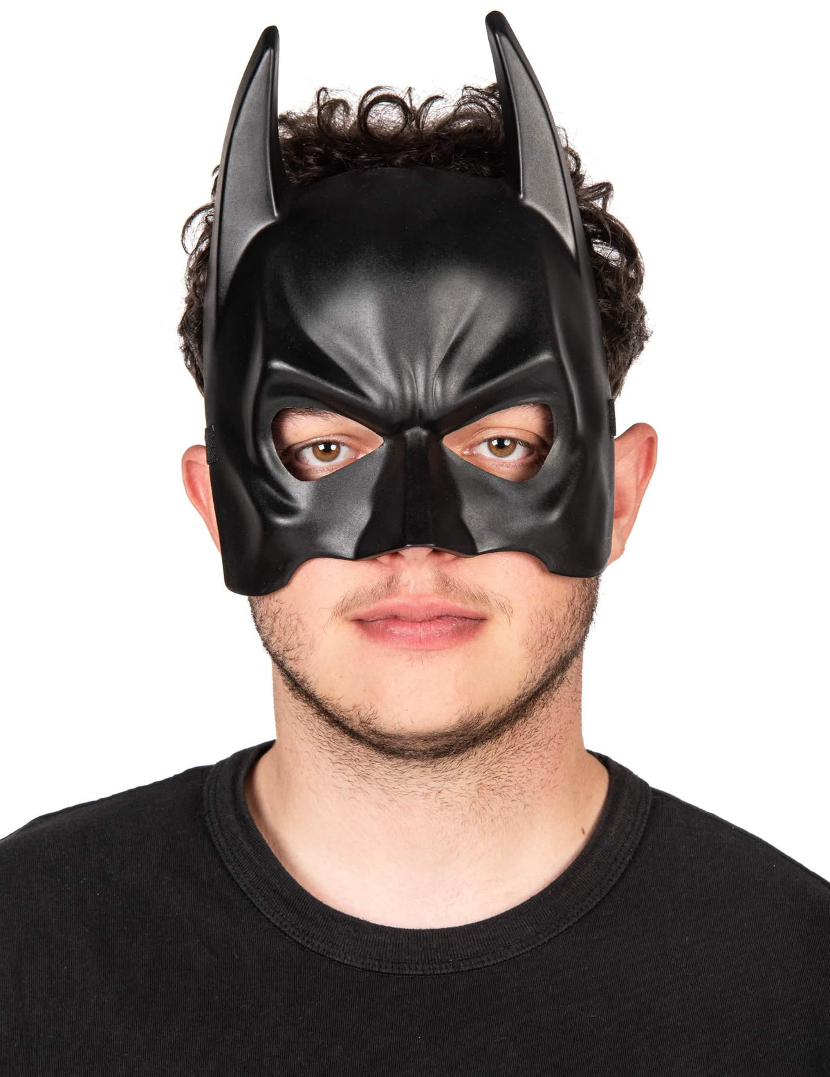 Máscara Batman The Dark Knight Rises™ para adulto preto em plástico