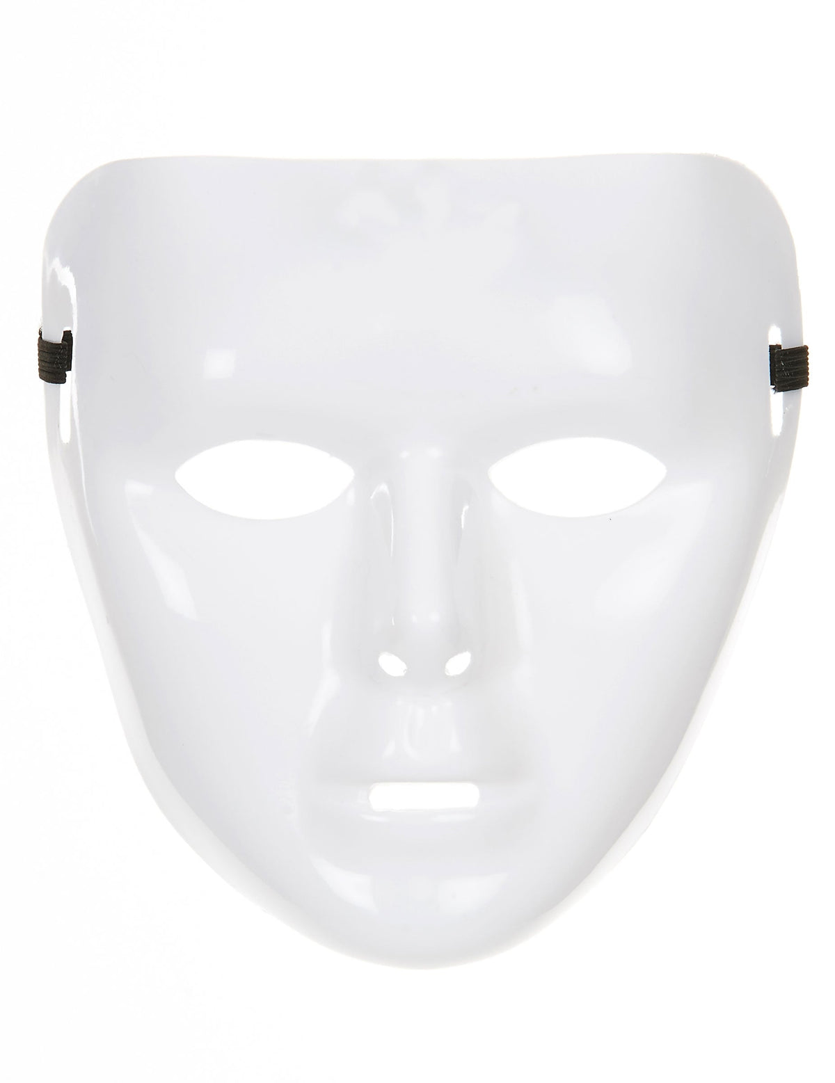 Masque blanc brillant pour adulte