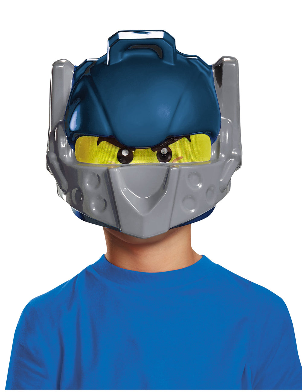 Vue de face du Masque Clay Nexo Knights™ - LEGO®