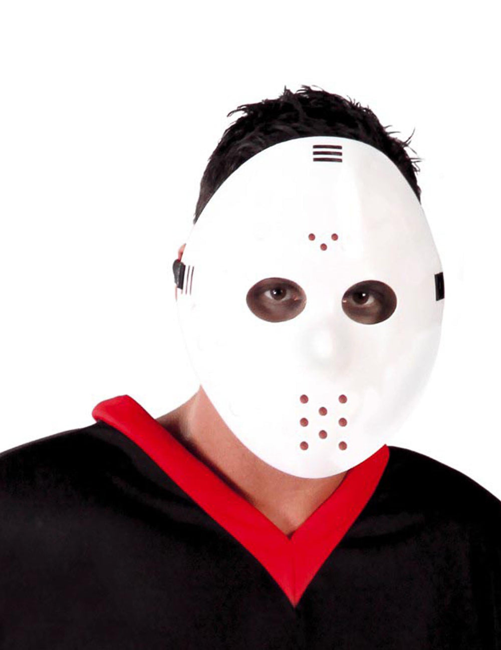 Masque de hockey pour adulte blanc