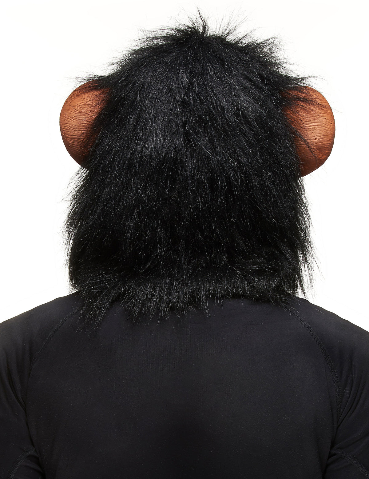 Vue de dos du masque de singe pour adulte