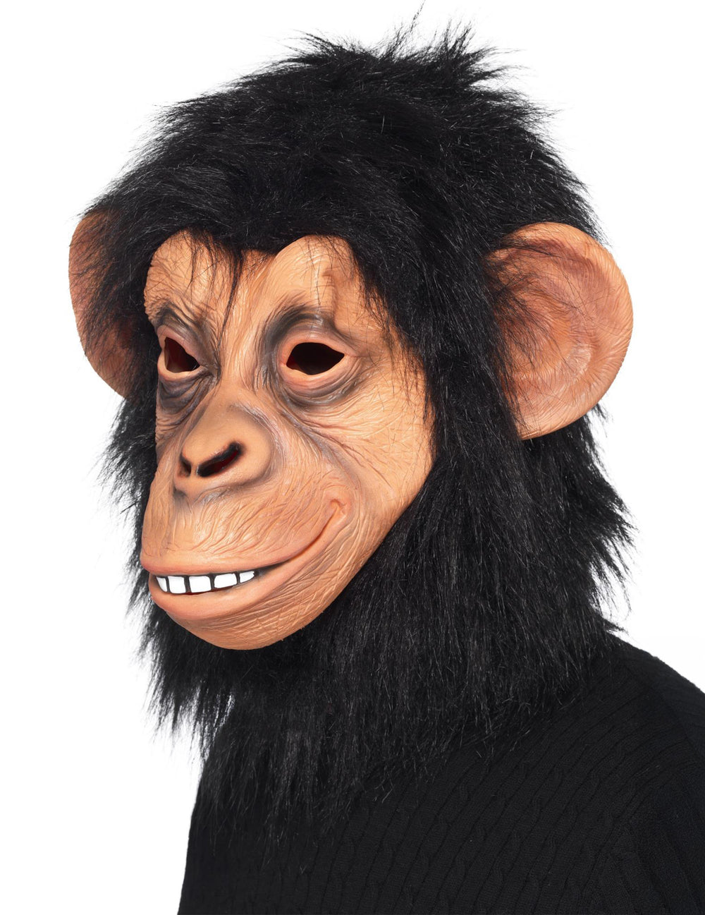 Vue de profil du masque de singe pour adulte