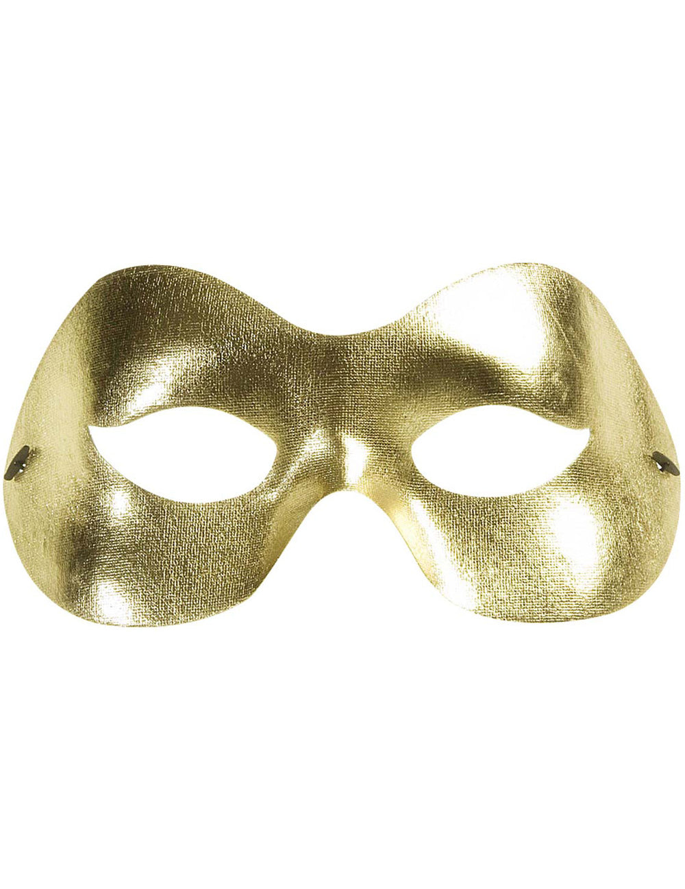 Masque doré pour adulte couleur or brillant