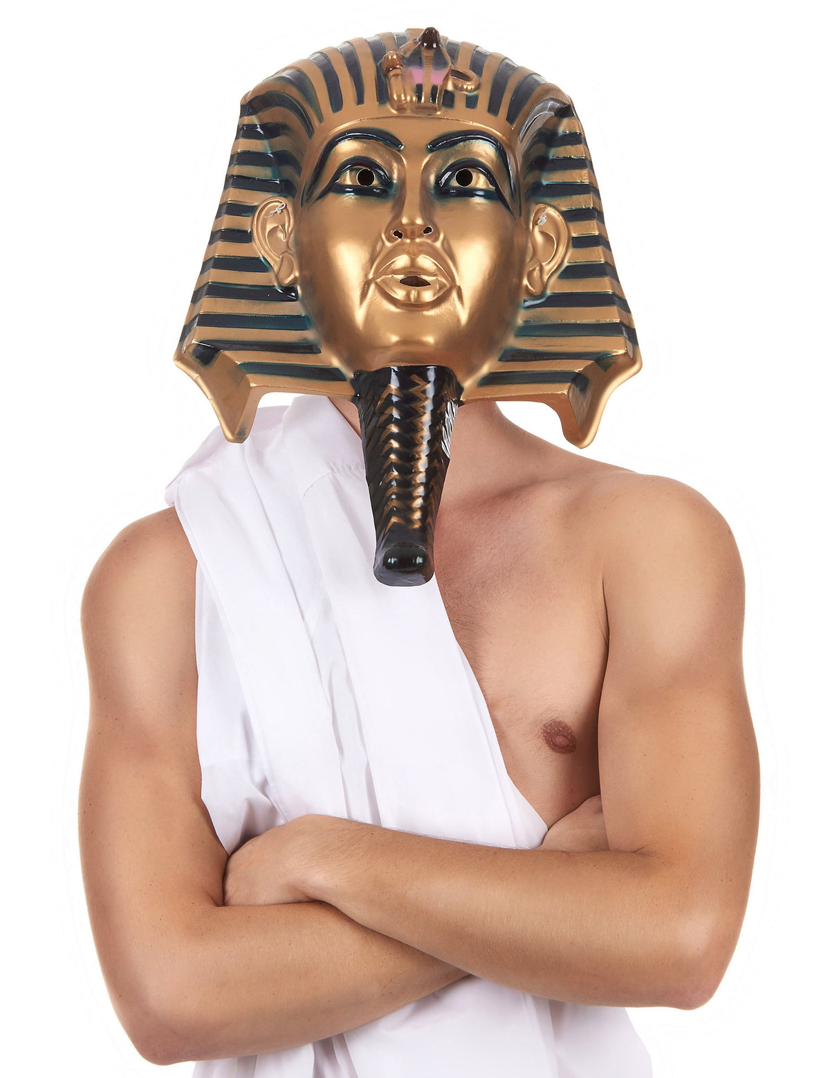 Masque égyptien pour adulte doré et noir