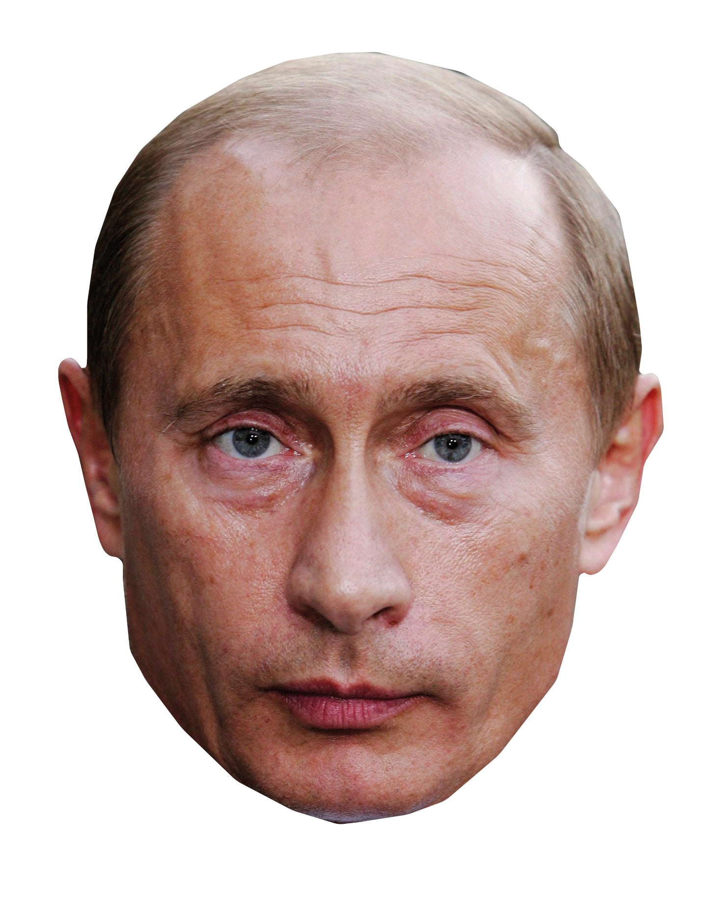 Masque en carton Vladimir Poutine pour adulte