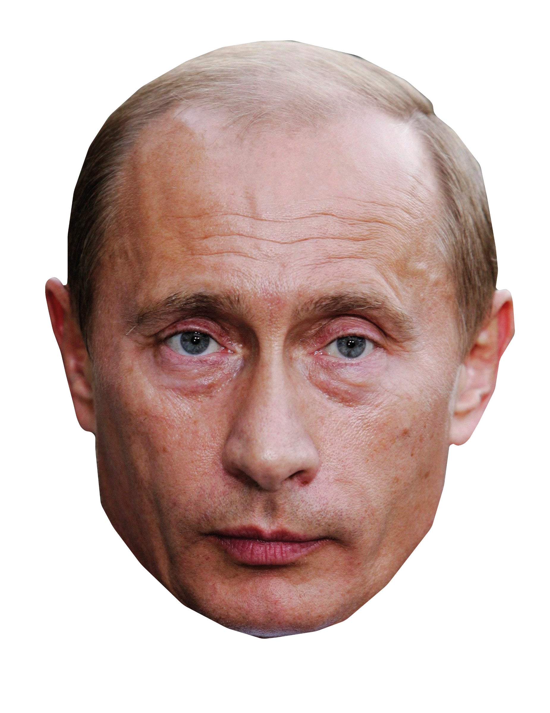 Masque en carton Vladimir Poutine pour adulte