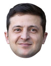 Masque en carton Volodymyr Zelensky pour adulte