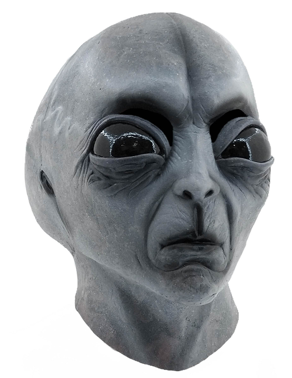 Máscara integral Alien Zone 51 para adulto cinzento