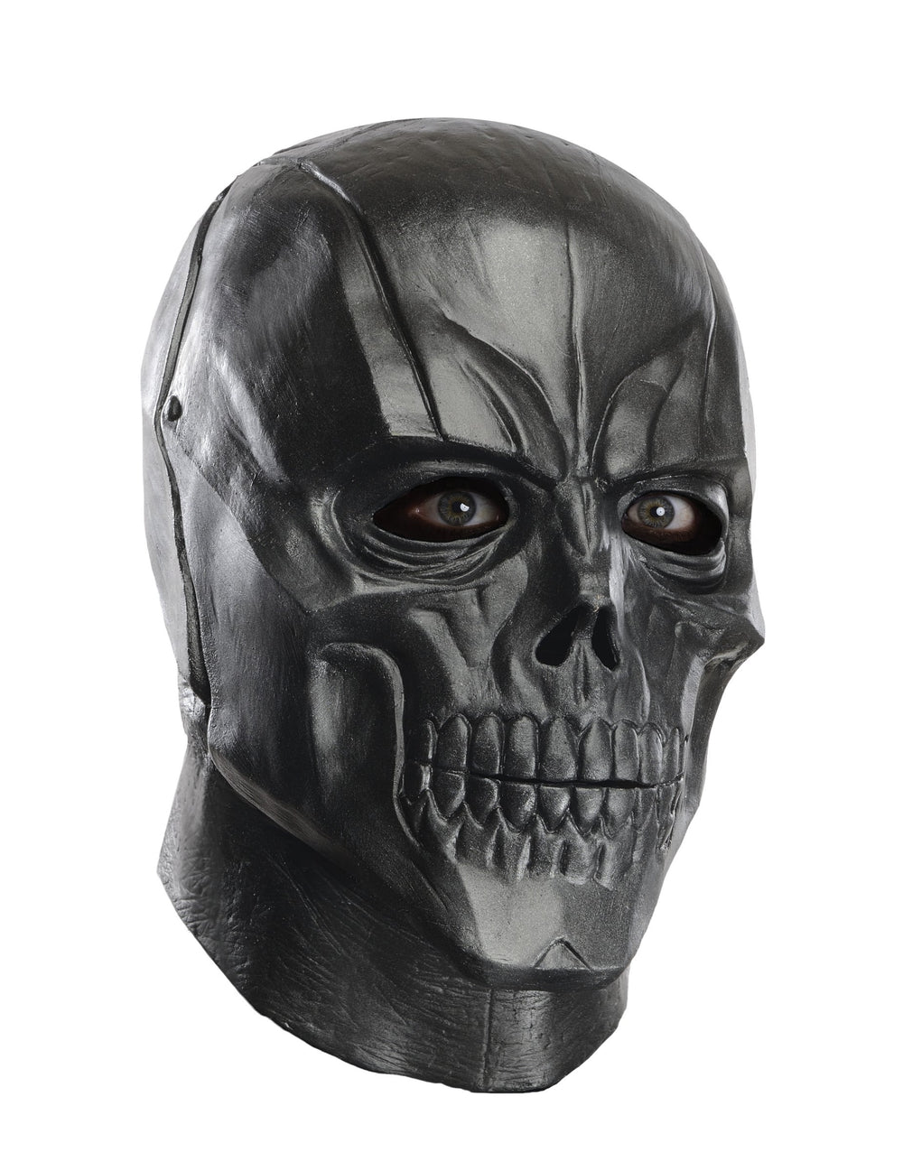 Masque intégral en latex Black Mask pour adulte noir