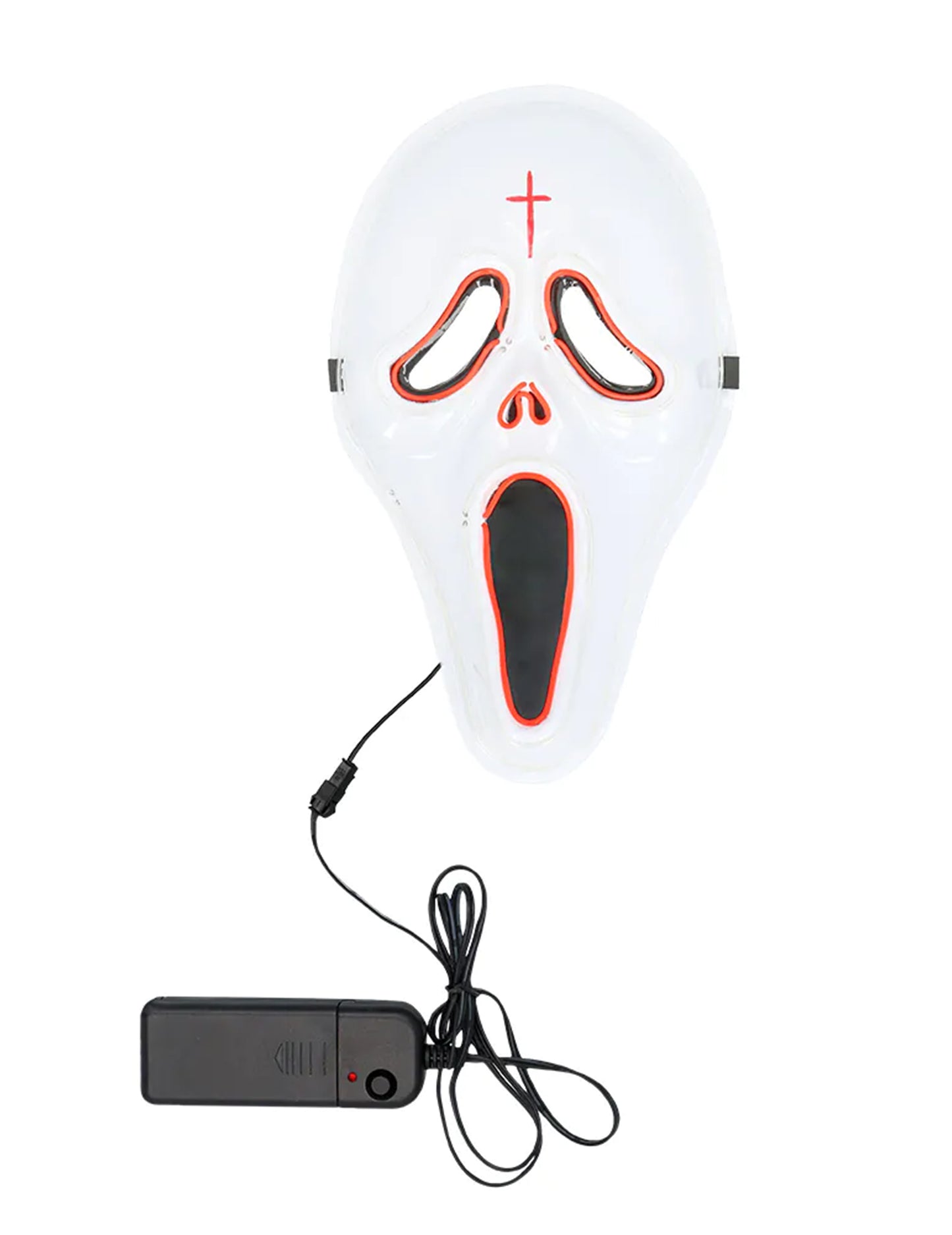 Máscara LED fantasma assassino adulto