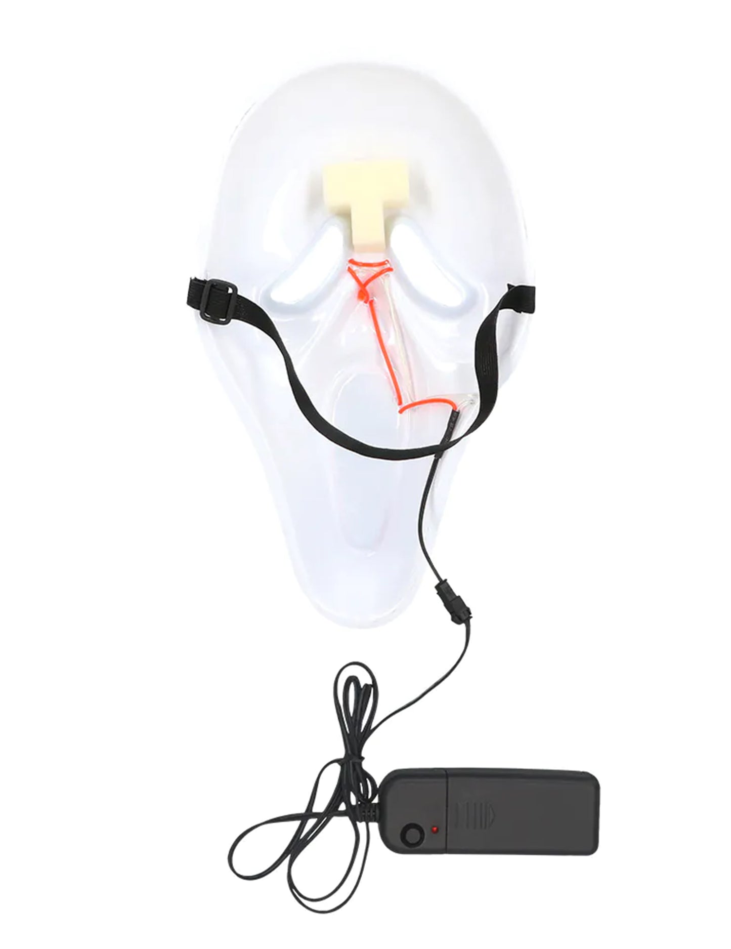 Máscara LED fantasma assassino adulto