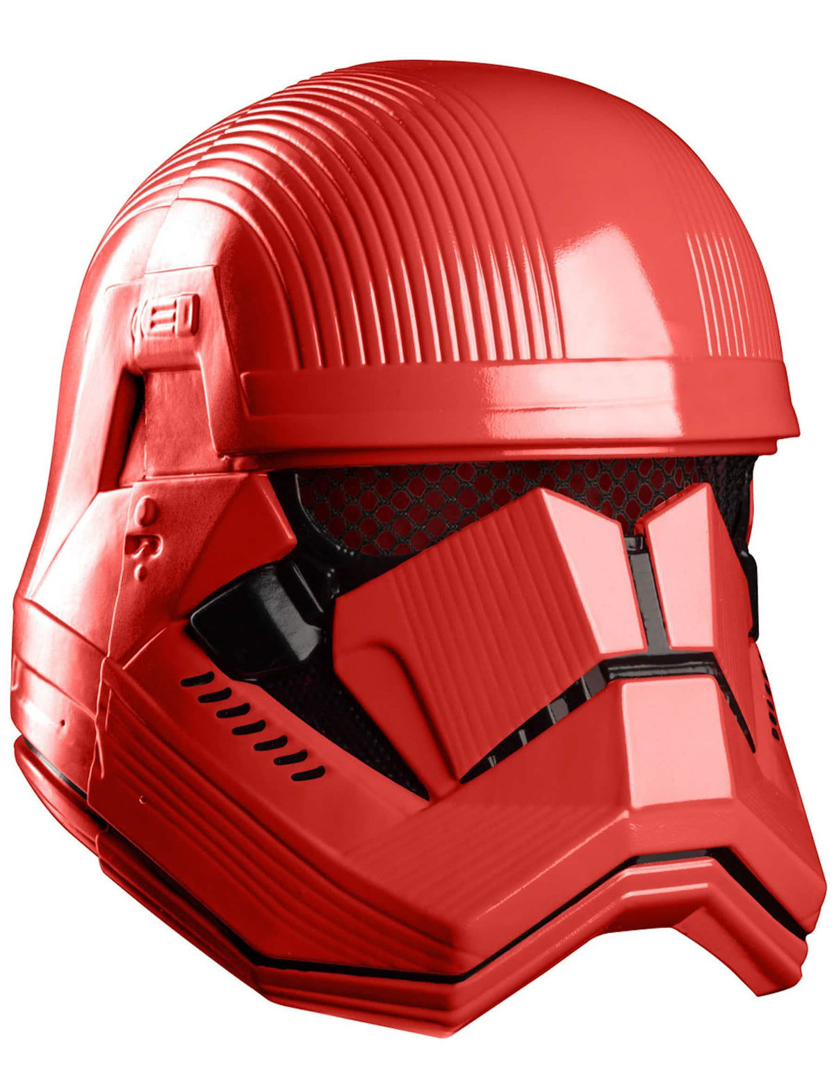 Máscara integral de luxo Sith trooper para adulto vermelha