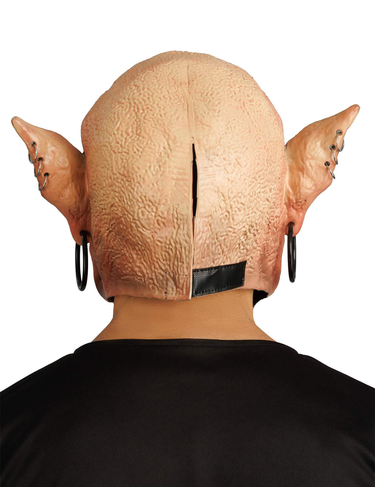 Máscara monstro com piercings luxo adulto
