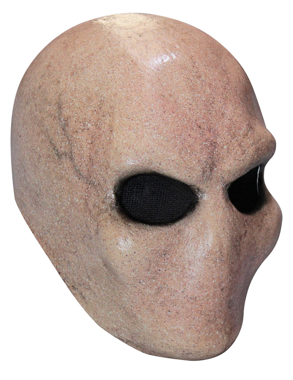 Máscara de fantasma silencioso para adulto bege texturizada