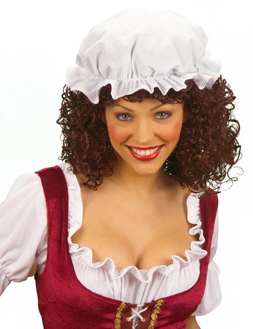 Charlotte médiévale pour adulte blanche
