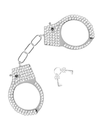 Algema de polícia com strass adulto