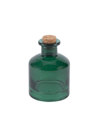 Garrafinha de vidro verde escuro 5,6 cl