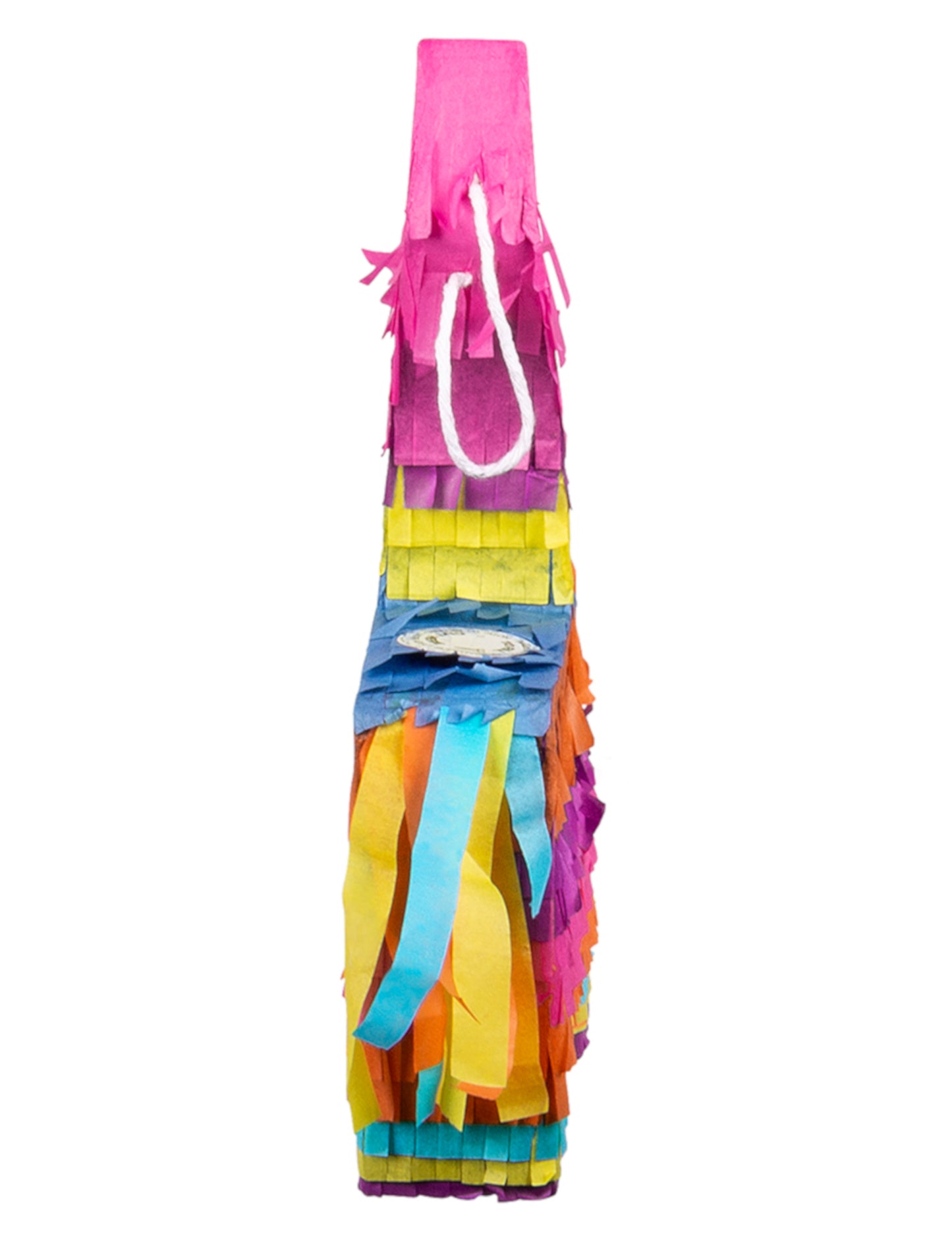 Vue de profil de la mini piñata lama