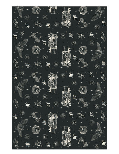 Toalha de mesa de papel Harry Potter™ 180 x 120 cm
