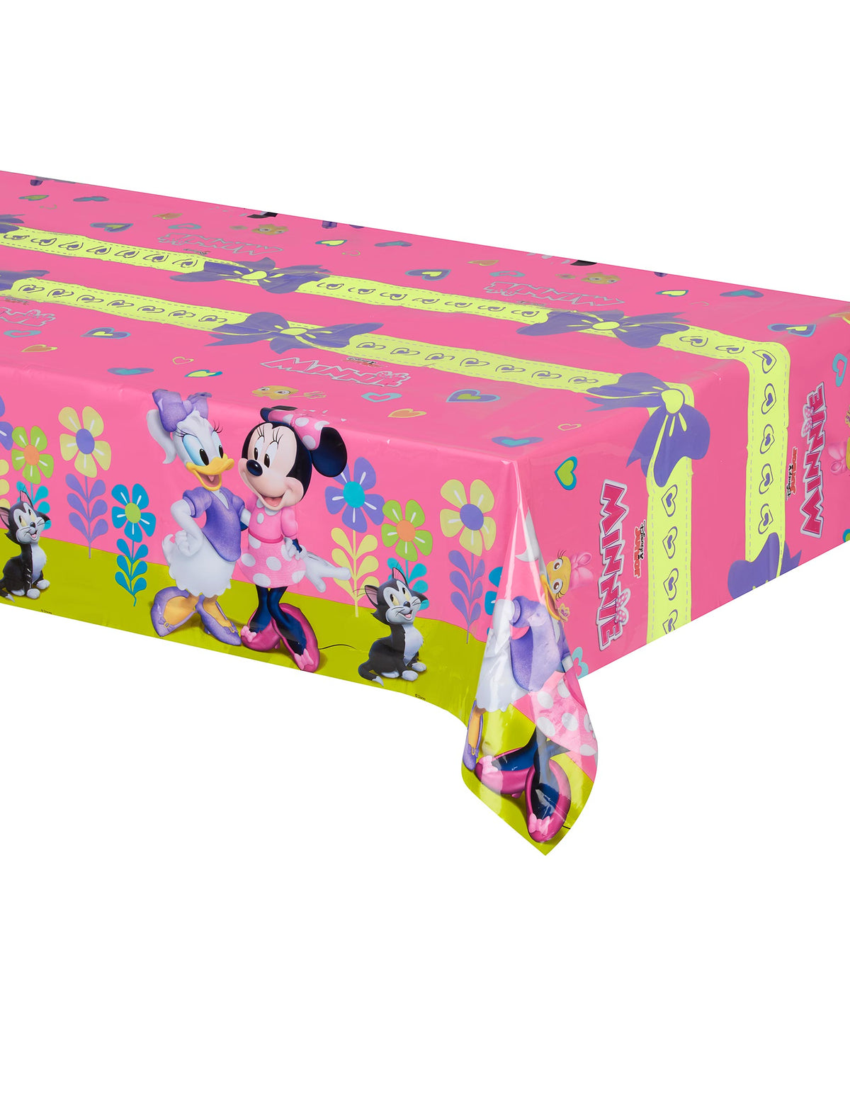 Nappe Minnie Happy pour enfant rose avec Minnie et Daisy