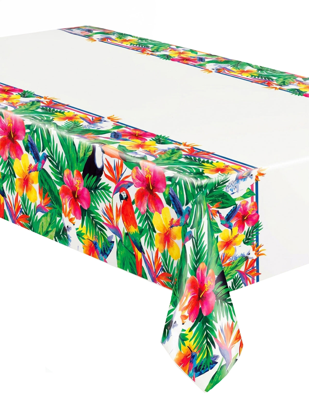 Toalha de plástico palm Tropical Luau 137 x 213 cm