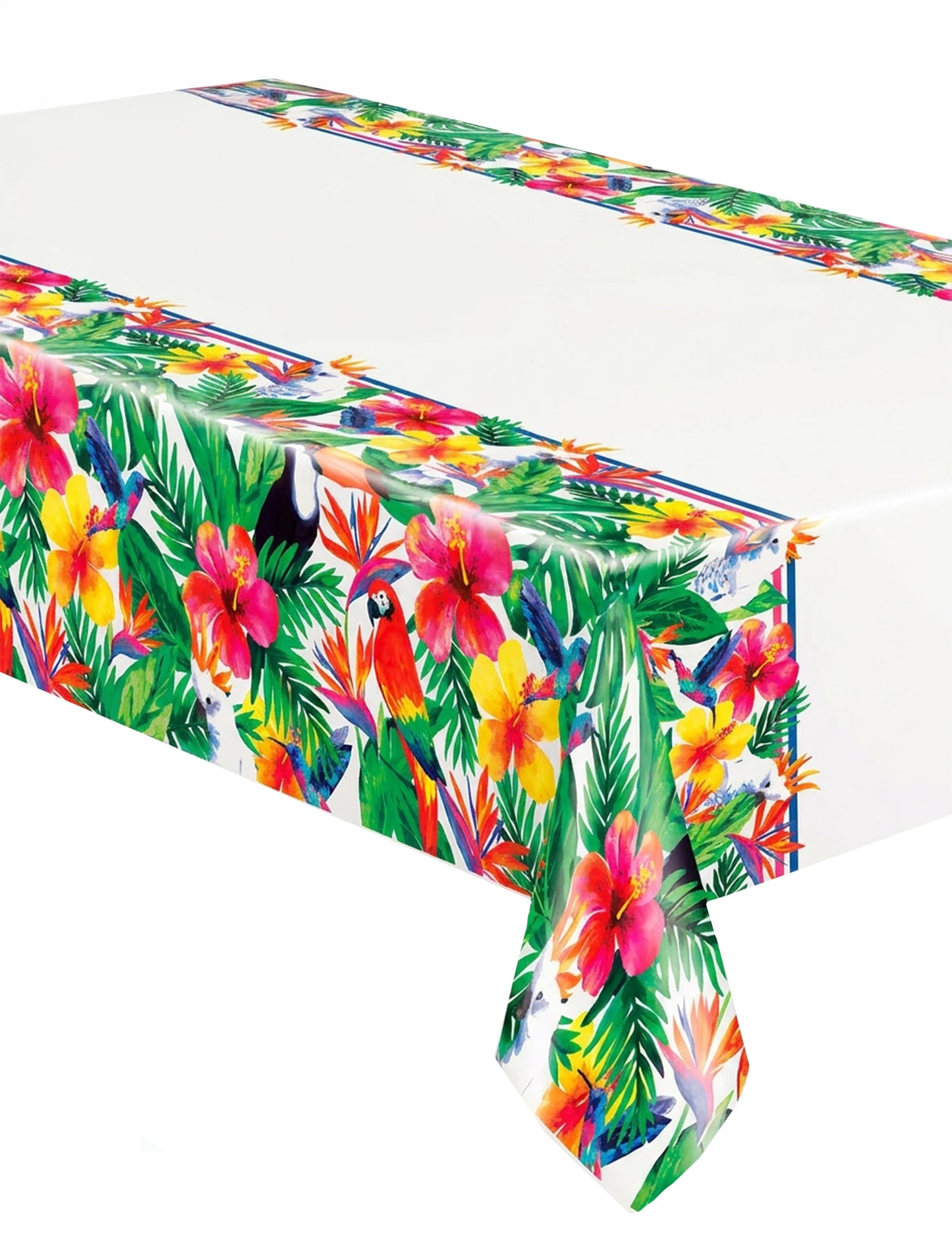Toalha de plástico palm Tropical Luau 137 x 213 cm