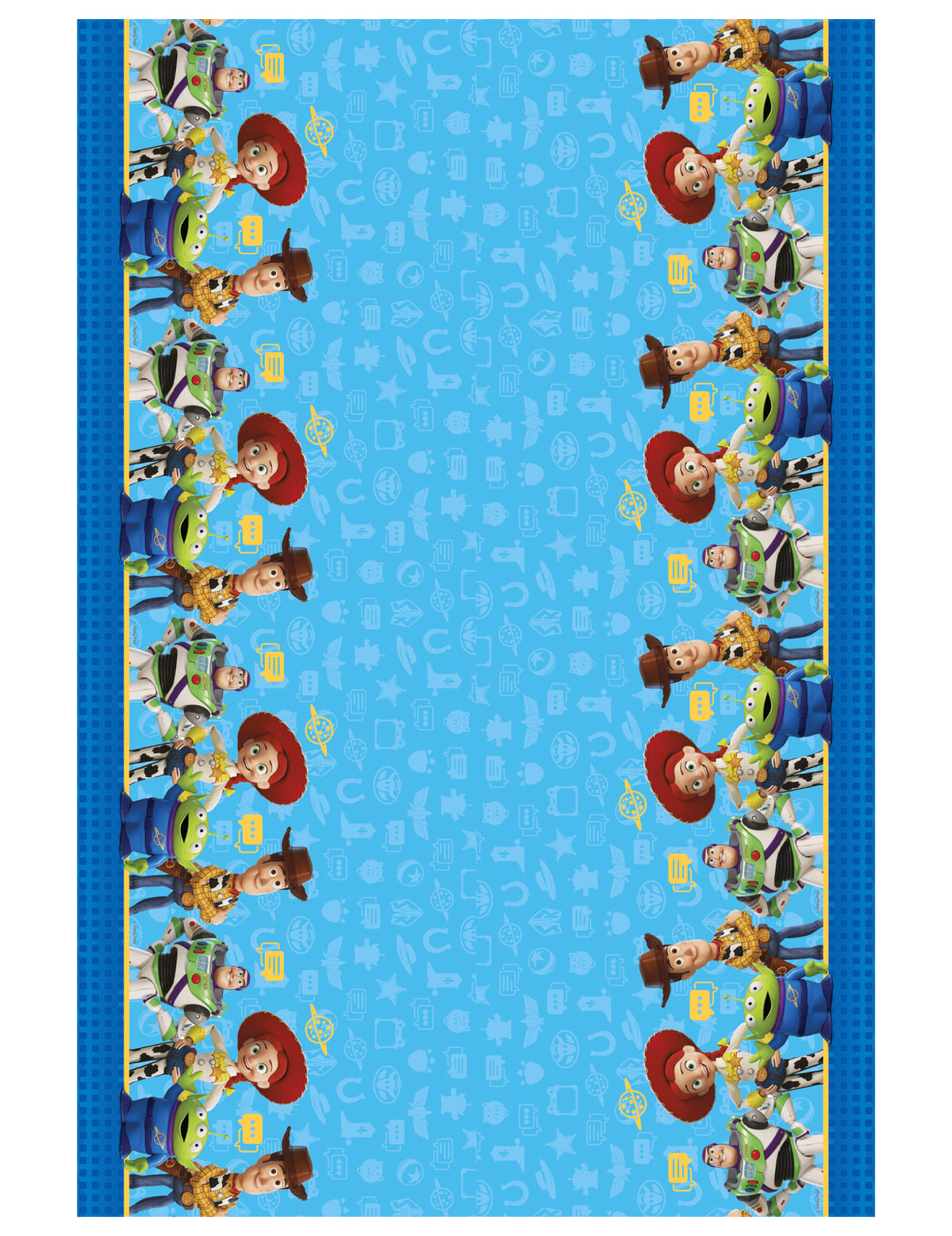 Toalha de mesa em plástico Toy Story 5™ 120 x 180 cm