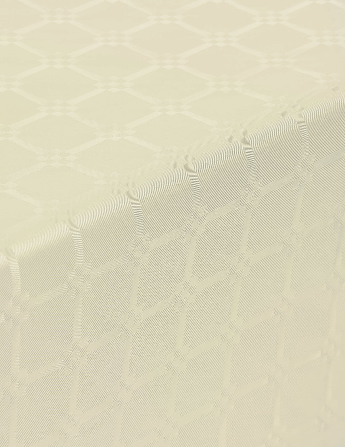 Détail du motif de la nappe en rouleau papier damassé pour fête
