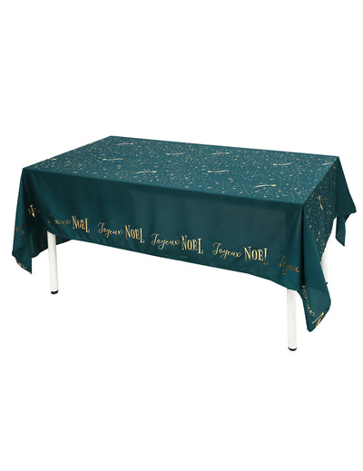 Toalha de Mesa Estrela Cadente verde abeto 145 x 240 cm