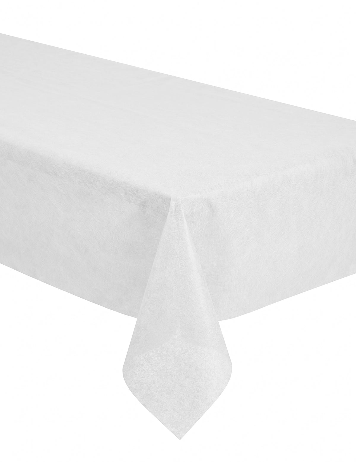 Toalha de mesa em TNT branca 150 x 300 cm