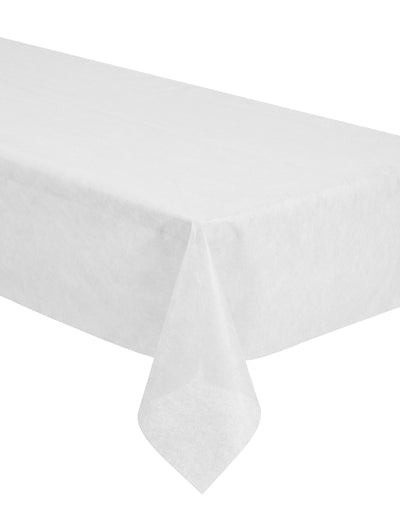 Toalha de mesa em TNT branca 150 x 300 cm
