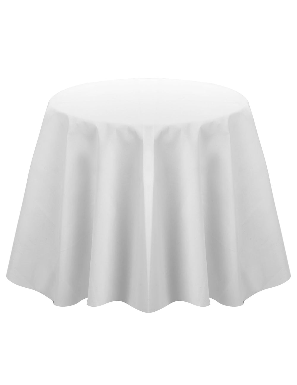 Mise en situation de la nappe ronde en intissé mariage et baptême