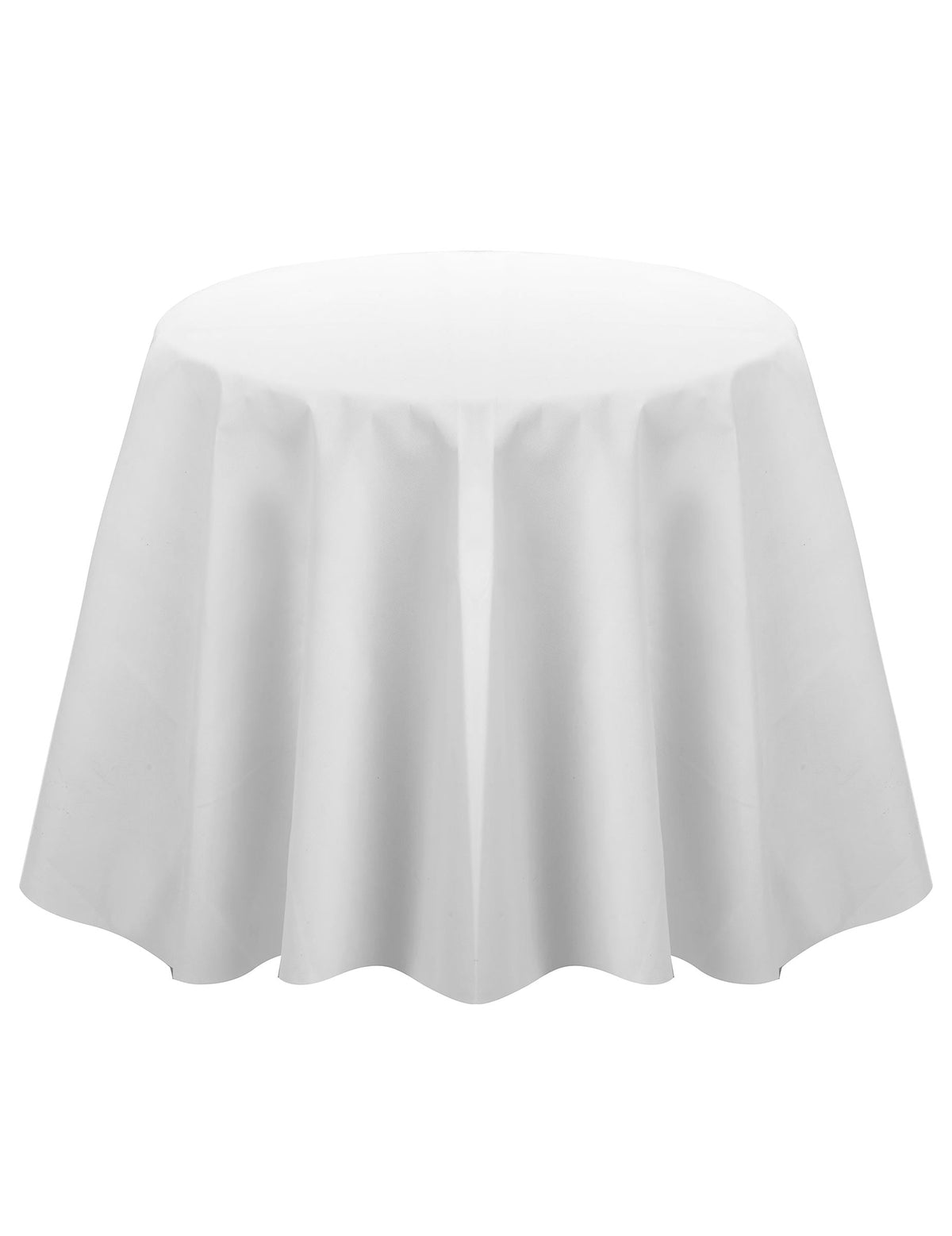 Mise en situation de la nappe ronde en intissé mariage et baptême