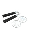 Nunchaku et shurikens en plastique pour enfant noir et argenté