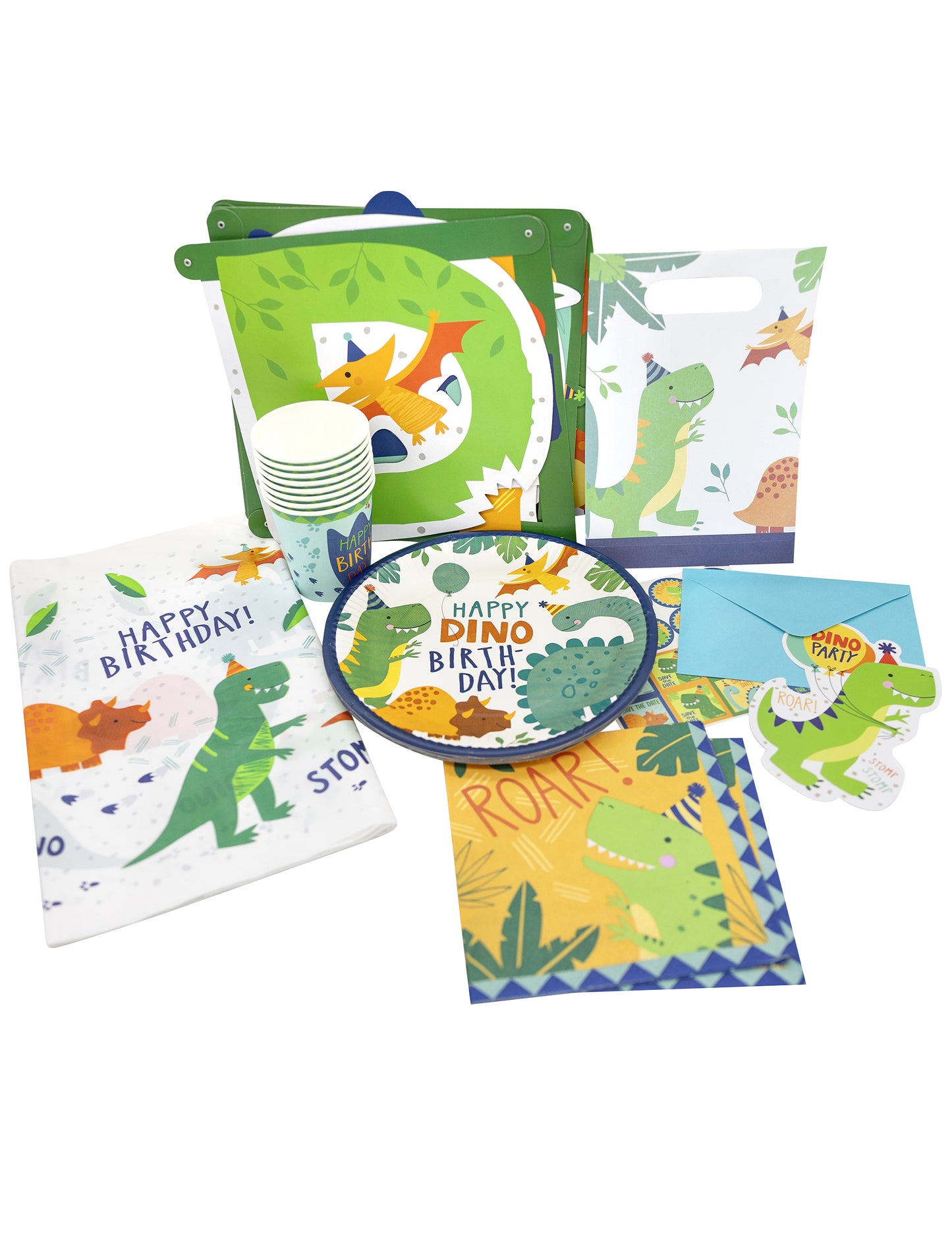 Pack Dino 51 peças para aniversário