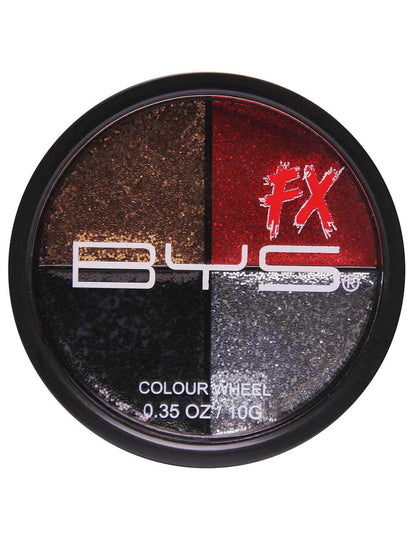 Paleta de 4 sombras de glitter 10 g