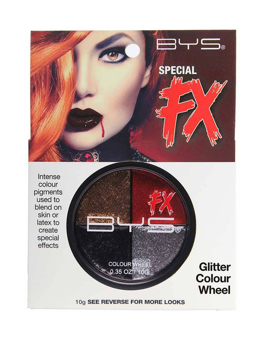Paleta de 4 sombras de glitter 10 g