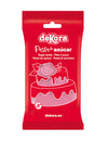 Pasta de açúcar rosa sem glúten 250 g pronta a usar