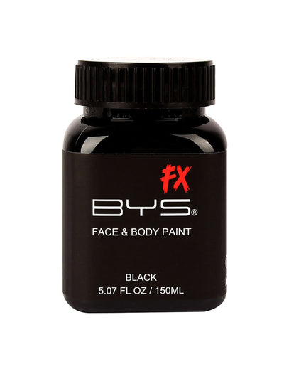 Pintura para rosto e corpo especial FX preto 150 ml
