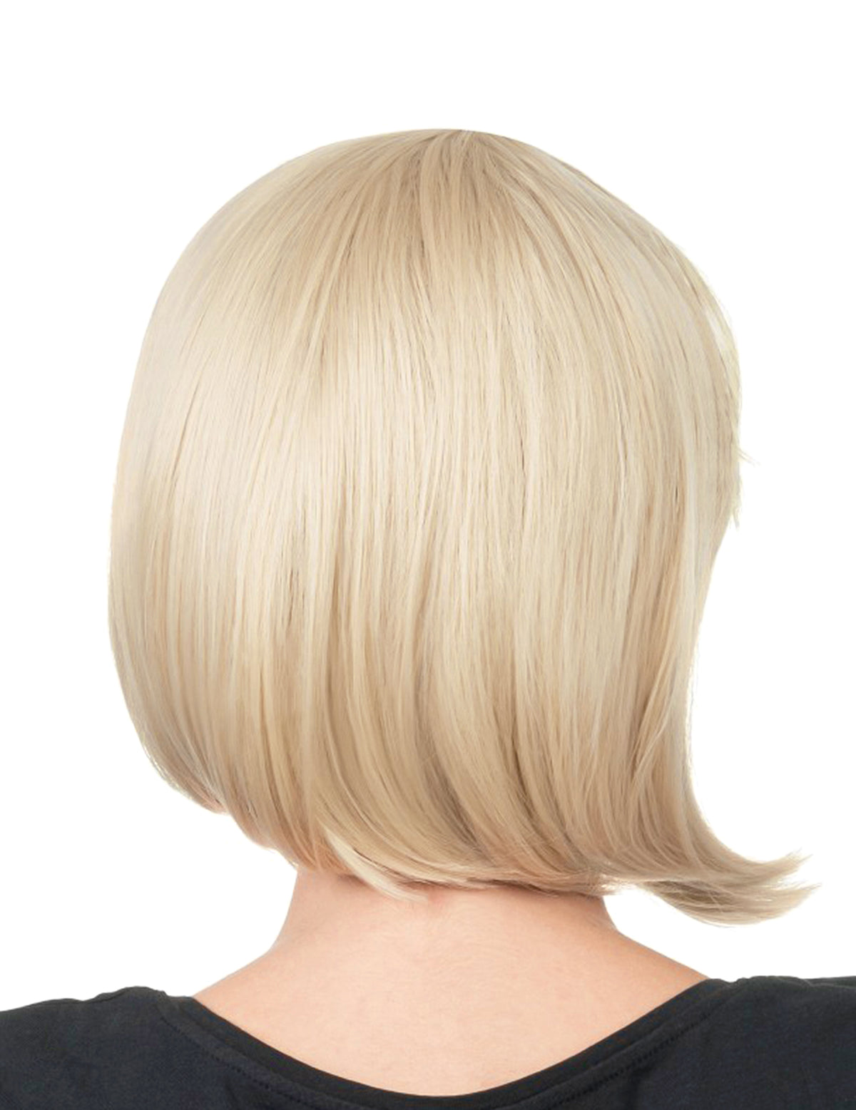 Peruca de corte chanel loira luxo para mulher