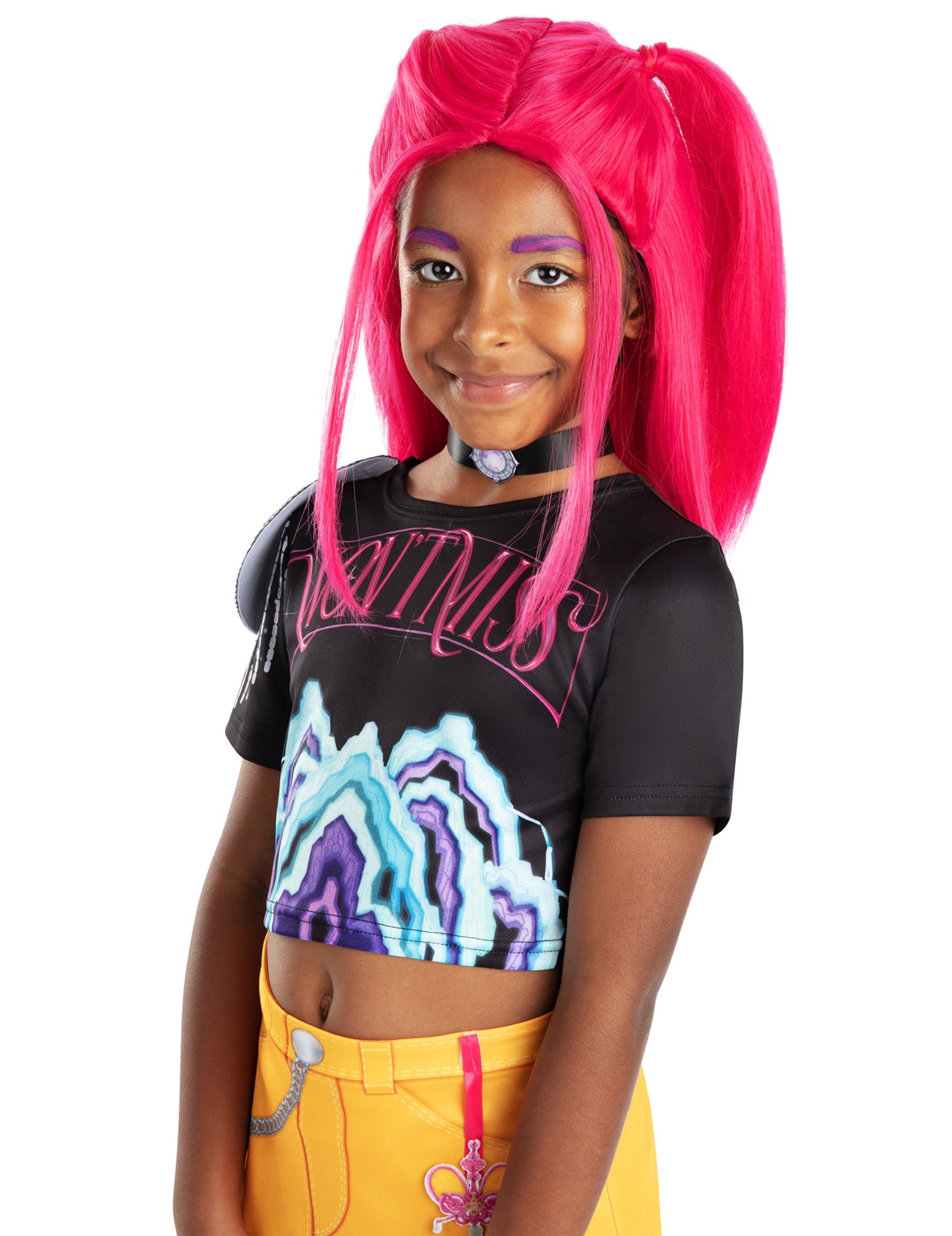 Peruca Mira Kpop Demon Hunter™ para meninas