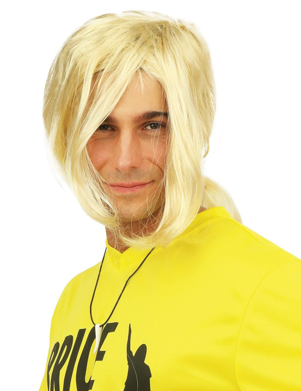 Perruque surfeur Brice de Nice™ pour adulte blonde