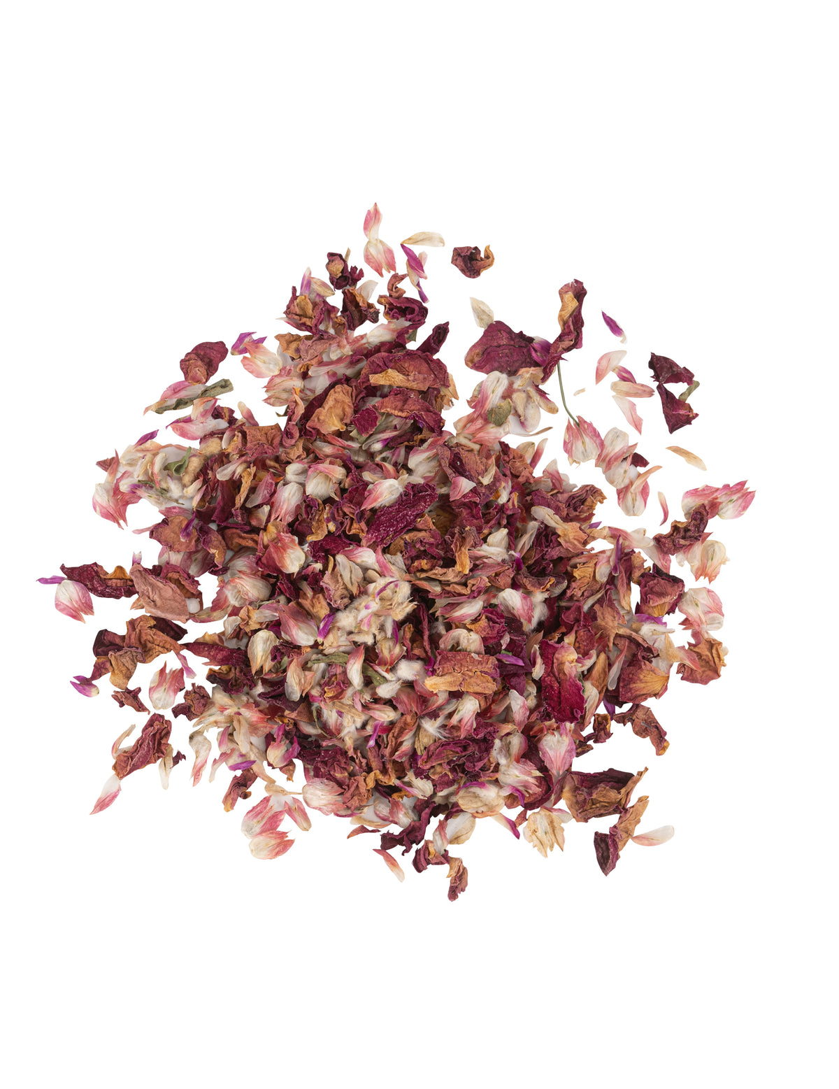 Pétalas de flores secas 10g