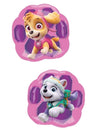 Ballon aluminium Stella et Everest Pat'Patrouille rose et violet en forme de patte