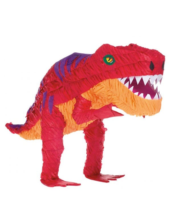 Piñata T-Rex pour enfant rouge