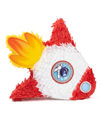 Piñata em forma de fuso 45 x 32 x 15 cm