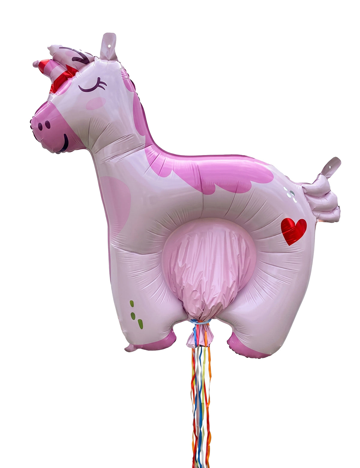 Piñata Unicórnio foil 120 cm reutilizável