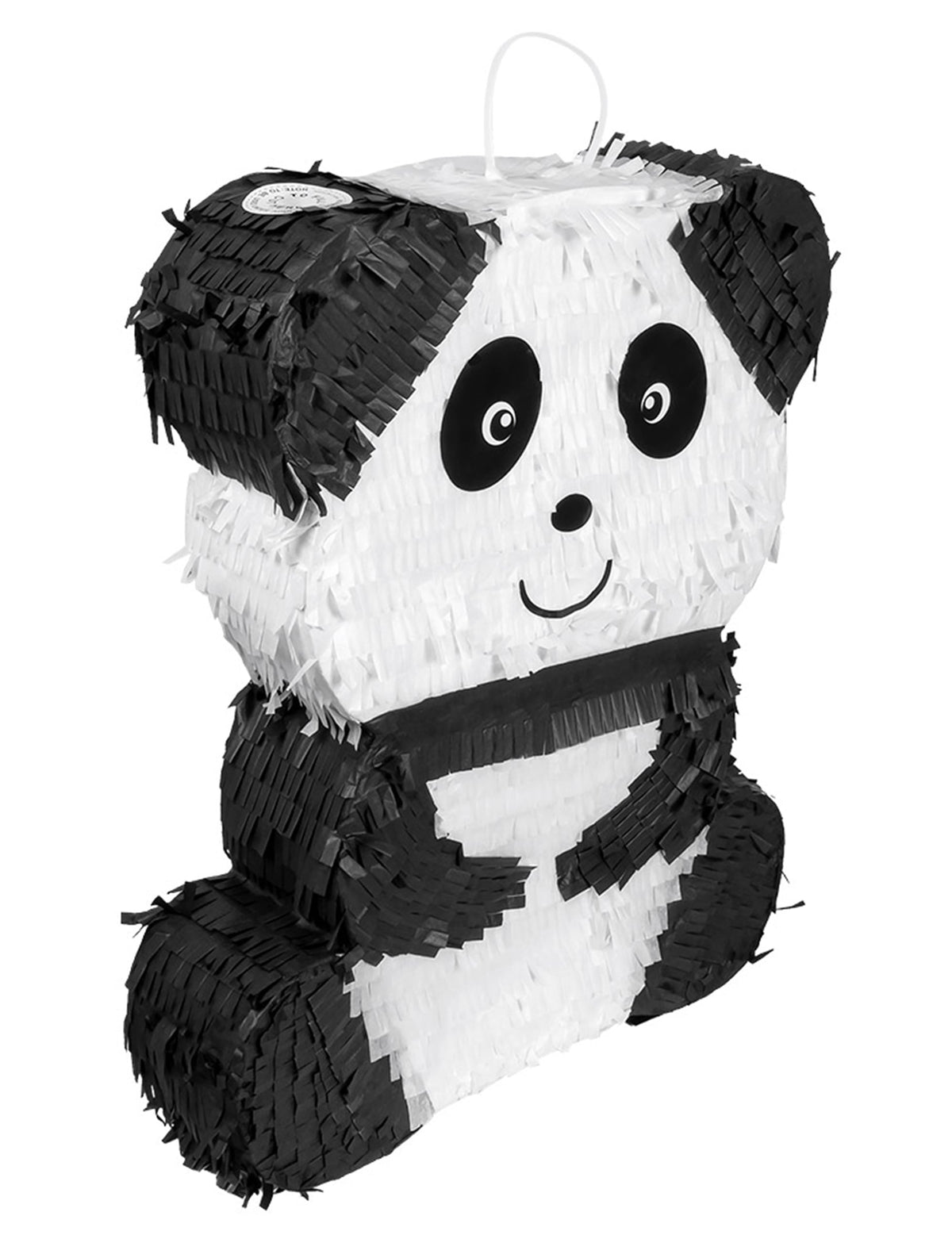 Piñata panda pour anniversaire noir et blanc