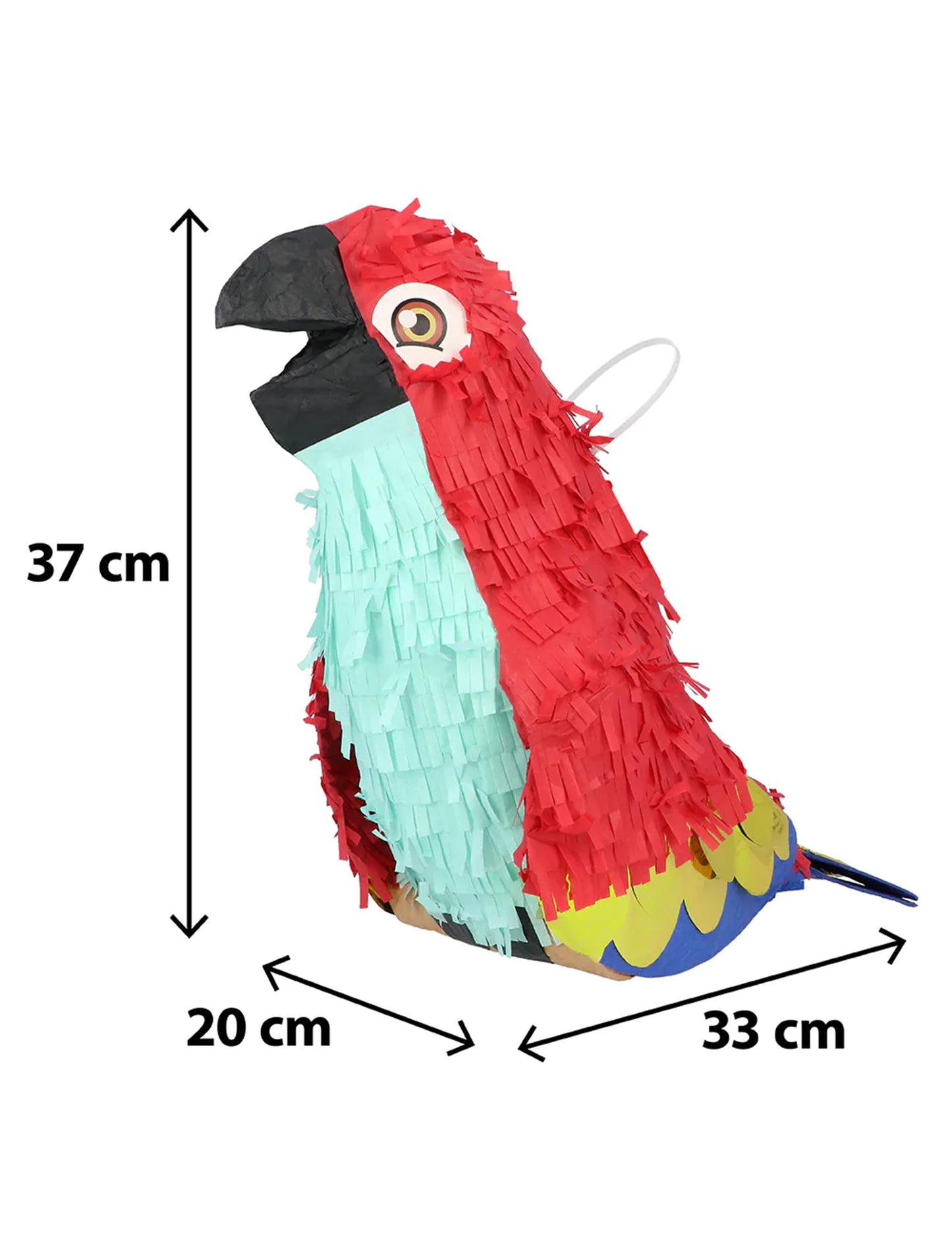 Piñata Papagaio 37 cm